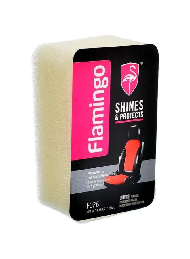 Flamingo Skin polish and cleanser and car drum with sponge 295 ml | F028 - Image 2